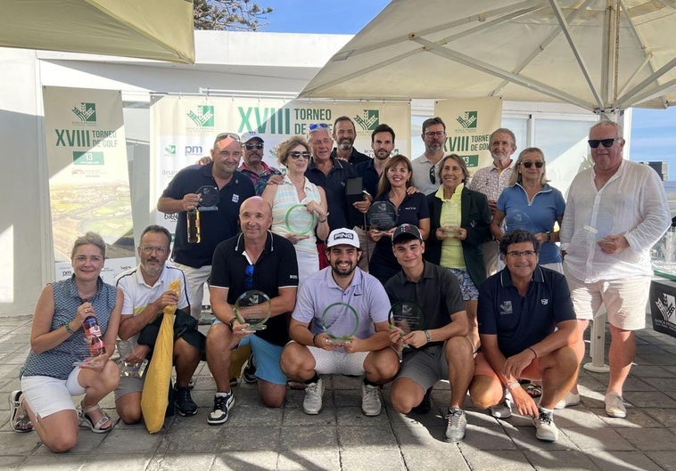 Éxito de participación en el XVIII Torneo de Golf Banca Privada Caja Rural Granada